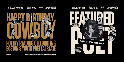 Image principale de Happy Birthday, Cowboy: A Boston Youth Poet Laureate Poetry Reading