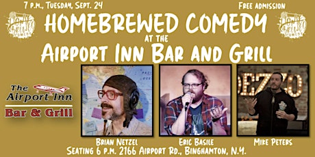 Homebrewed Comedy at the Airport Inn Bar and Grill