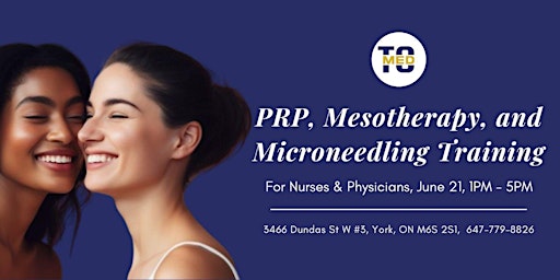 Hauptbild für Certified Aesthetics Training (PRP, Mesotherapy, Microneedling)