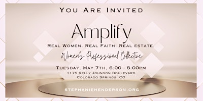 Imagem principal de Amplify - Women's Real Estate Professional  - Collective Gathering!