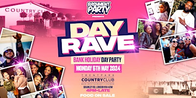 Imagem principal do evento Day Rave - Bank Holiday Day Party