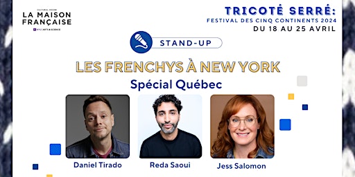 Imagen principal de FCC 2024 : soirée stand-up, édition spéciale Québec !