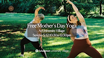Imagem principal do evento Free Mother's Day Yoga & Brunch at Lululemon U-Village