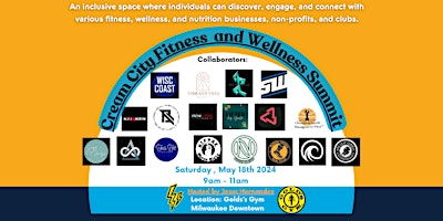 Imagem principal do evento Cream City Fitness and Wellness Summit