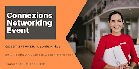 Perth Connexions - Networking for Business Women 24 October 2019 primary image