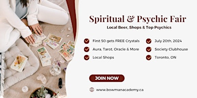 Spiritual & Psychic Fair - July 20th primary image