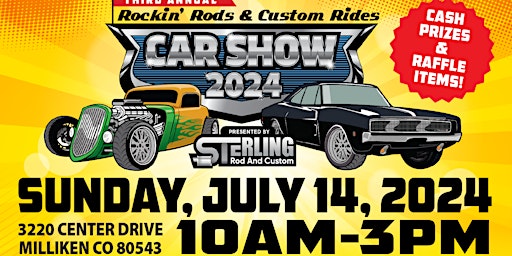Primaire afbeelding van 3rd Annual Rockin Rods and Custom Rides Car Show