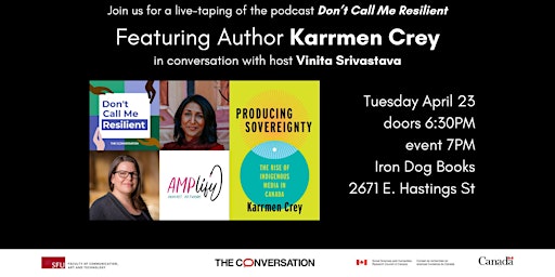 Don't Call Me Resilient: a live podcast recording featuring Karrmen Crey! primary image