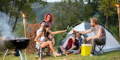 Imagem principal do evento Camping friends party, enjoy the beautiful collision of nature and friendship