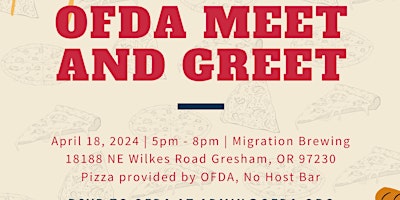 OFDA Spring Meet and Greet primary image