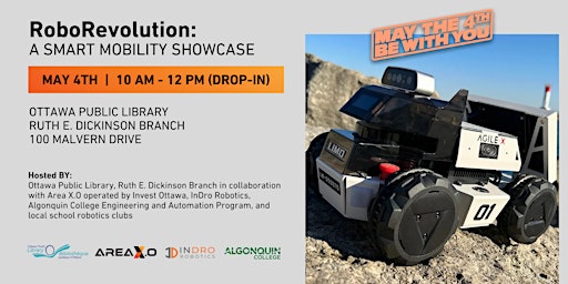 Imagem principal do evento RoboRevolution: A Smart Mobility Showcase (Drop-in)