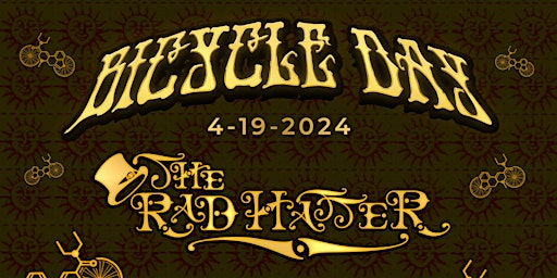 Imagen principal de BICYCLE DAY - THE RAD HATTER / PEACE SINE / CRYPTIC