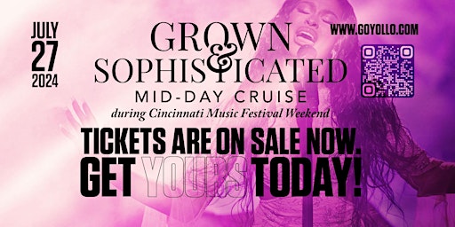 Imagem principal do evento Grown and Sophisticated "All White" Cruise  Cincinnati Music Festival 2024