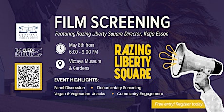 Hauptbild für Razing Liberty Square- Movie Screening & Panel Discussion