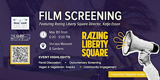 Razing Liberty Square- Movie Screening & Panel Discussion  primärbild