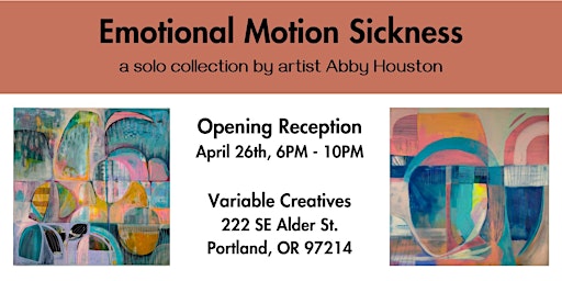 Imagen principal de Emotional Motion Sickness by Abby Houston