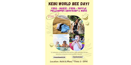 Imagem principal do evento Keiki World Bee Day