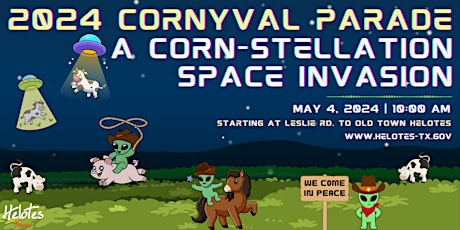 2024 A Corn-Stellation Space Invasion Cornyval Parade