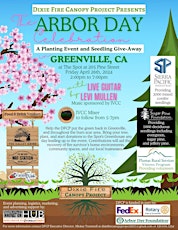 Dixie Fire Canopy Project Arbor Day Event