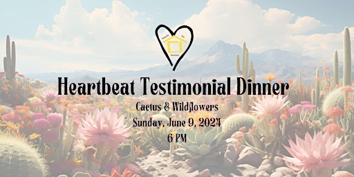 Hauptbild für Annual Hearts for Homes Heartbeat Testimonial Dinner