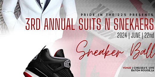 Imagem principal do evento 3rd Annual Pride in the 225 Sneaker Ball