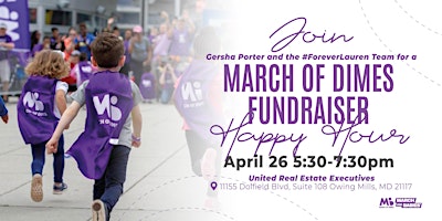 Immagine principale di Happy Hour Fundraiser for March of Dimes 