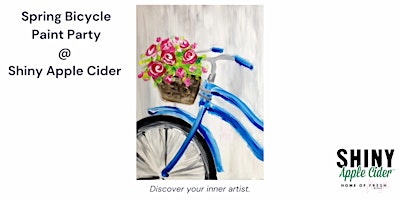 Imagen principal de Paint Night - Spring Bicycle (Mother's Day Event)