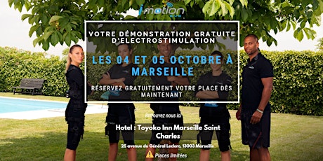 Image principale de [Marseille] Démo GRATUITE d'électrostimulation par i-motion - Octobre 2019