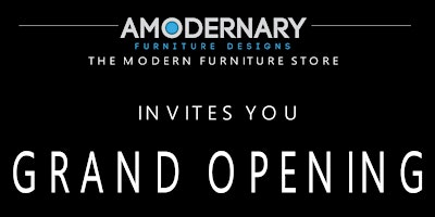 Imagem principal do evento GRAND OPENING - Amodernary Furniture Designs SouthPark