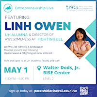 Primaire afbeelding van Entrepreneurship Live: Linh Owen, Fighting Eel