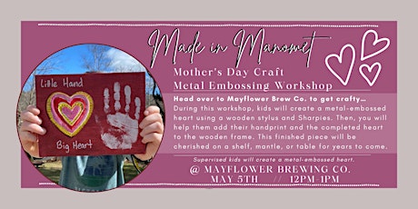 Mother's Day Craft - Metal Emboss Workshop