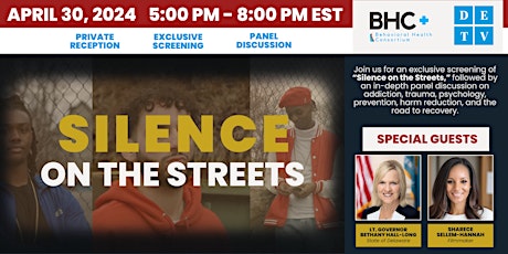 Exclusive Screening: Silence on the Streets. Film by Sharece Sellem-Hanna
