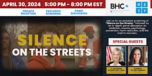 Imagem principal de Exclusive Screening: Silence on the Streets. Film by Sharece Sellem-Hanna