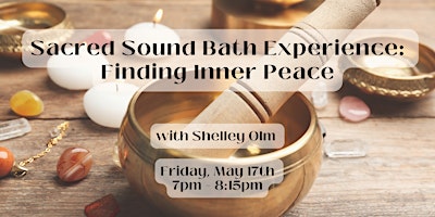 Imagen principal de Sacred Sound Bath Experience: Finding Inner Peace