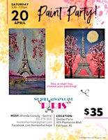 Oui Oui Paris in April Paint Party! primary image