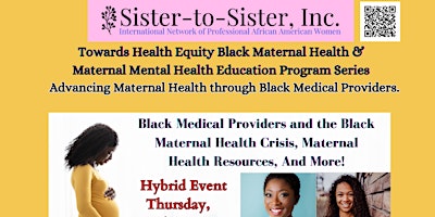 Primaire afbeelding van Black Maternal & Mental Health Series - Workshop #4