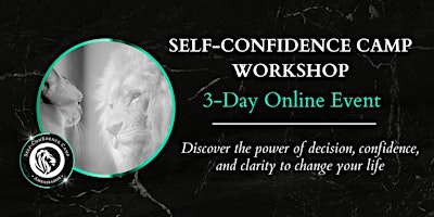 Self-Confidence Camp Workshop - Mobile primary image