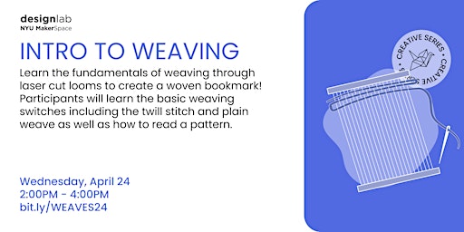 Image principale de Intro to Weaving