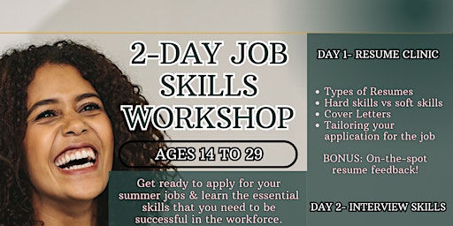 Hauptbild für 2-Day Job Skills Workshop