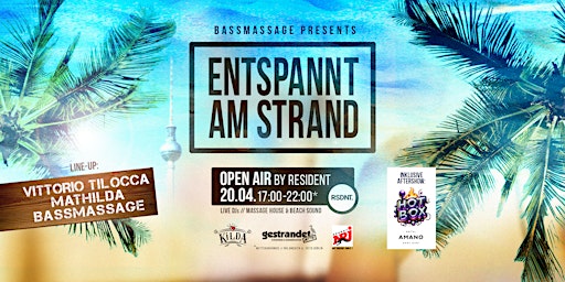 Imagen principal de ENTSPANNT AM STRAND - Open Air mit HotBox-Aftershow