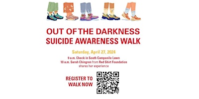 Imagen principal de Out of the Darkness Walk for Suicide Awareness at Iowa State University