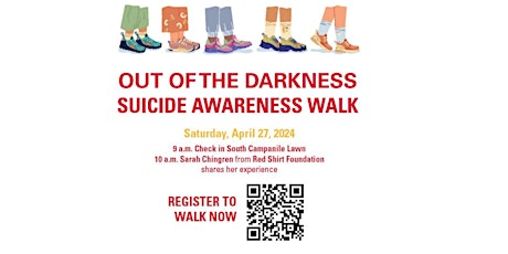 Out of the Darkness Walk for Suicide Awareness at Iowa State University