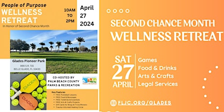 Belle Glade Second Chance Month Wellness Retreat