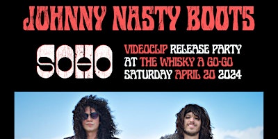 Imagem principal de Johnny Nasty Boots - Single Release Party at the Whisky A Go-Go!