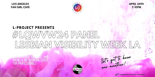 Imagen principal de The L Project Presents | Lesbian Visibility Week LA