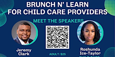 Brunch n' Learn Workshop - Child Care Providers primary image