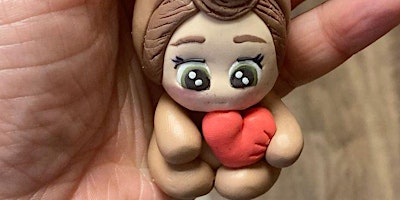 NEW Oven Baked Clay Keychains for couples  with Marian primary image
