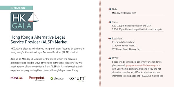 Careers in Hong Kong's Alternative Legal Service Provider Market