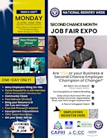 Imagem principal do evento Second Chance Job Fair EXPO
