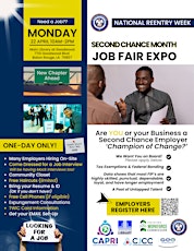 Second Chance Job Fair EXPO